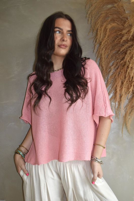 Conrad Box Cotton Knit Candy